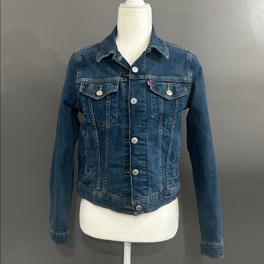 Women’s Levi Strauss Dark Wash Denim Jacket